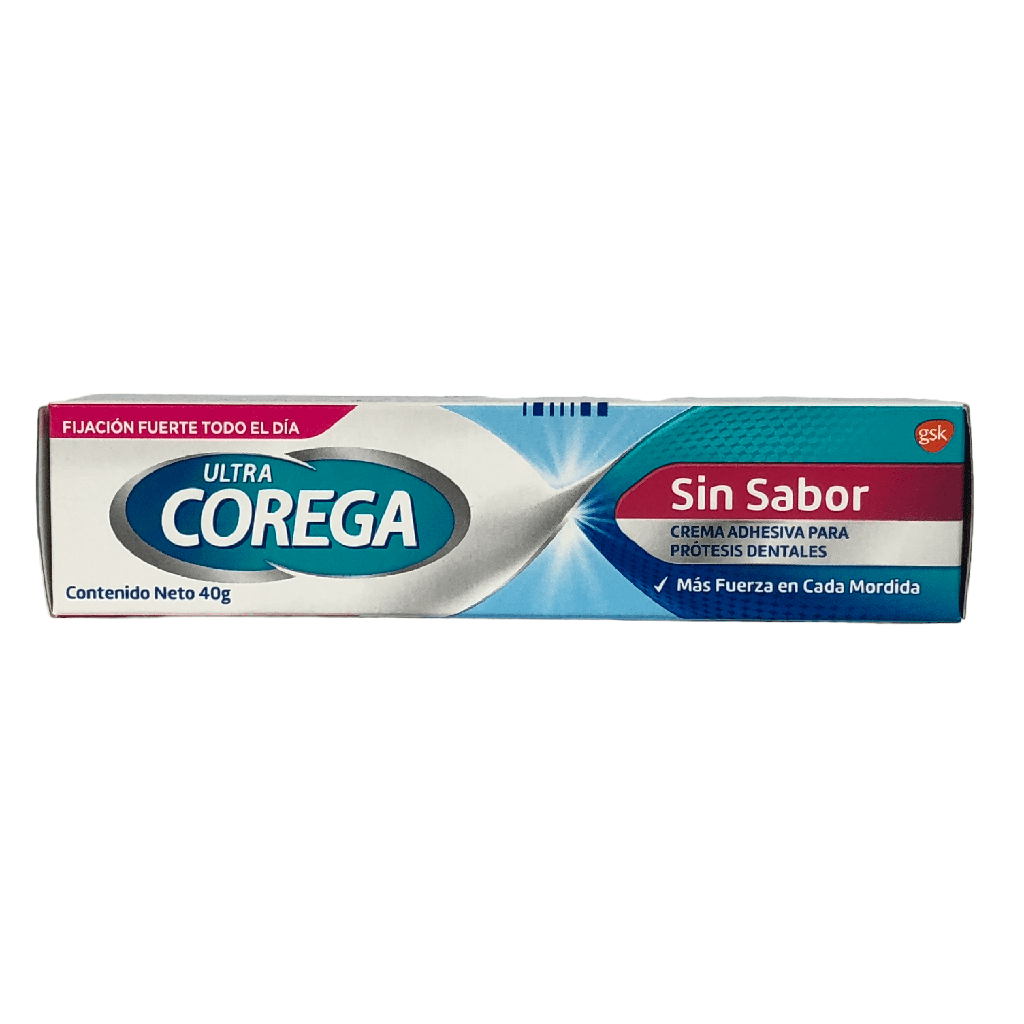 Corega Ultra S/Sabor Crema Tubo x 40 Gr (GSK)