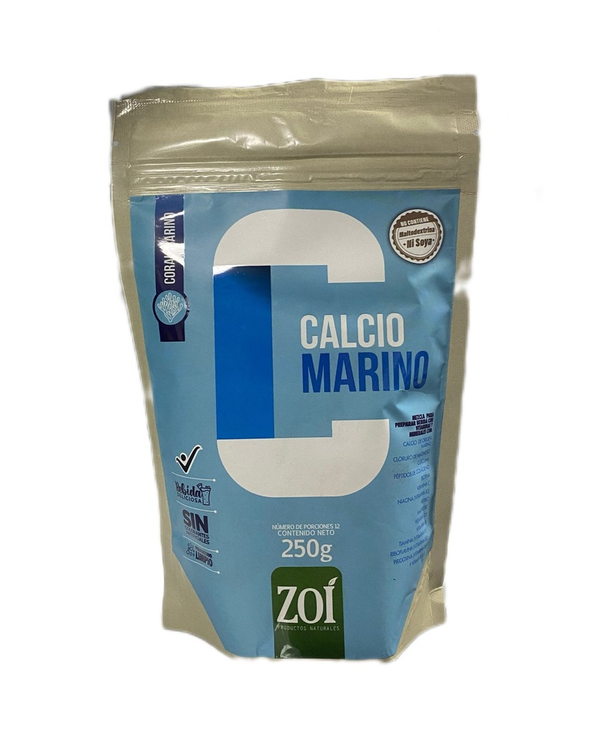Calcio Marino Polvo Bolsa x 250 G Und (Zoi)