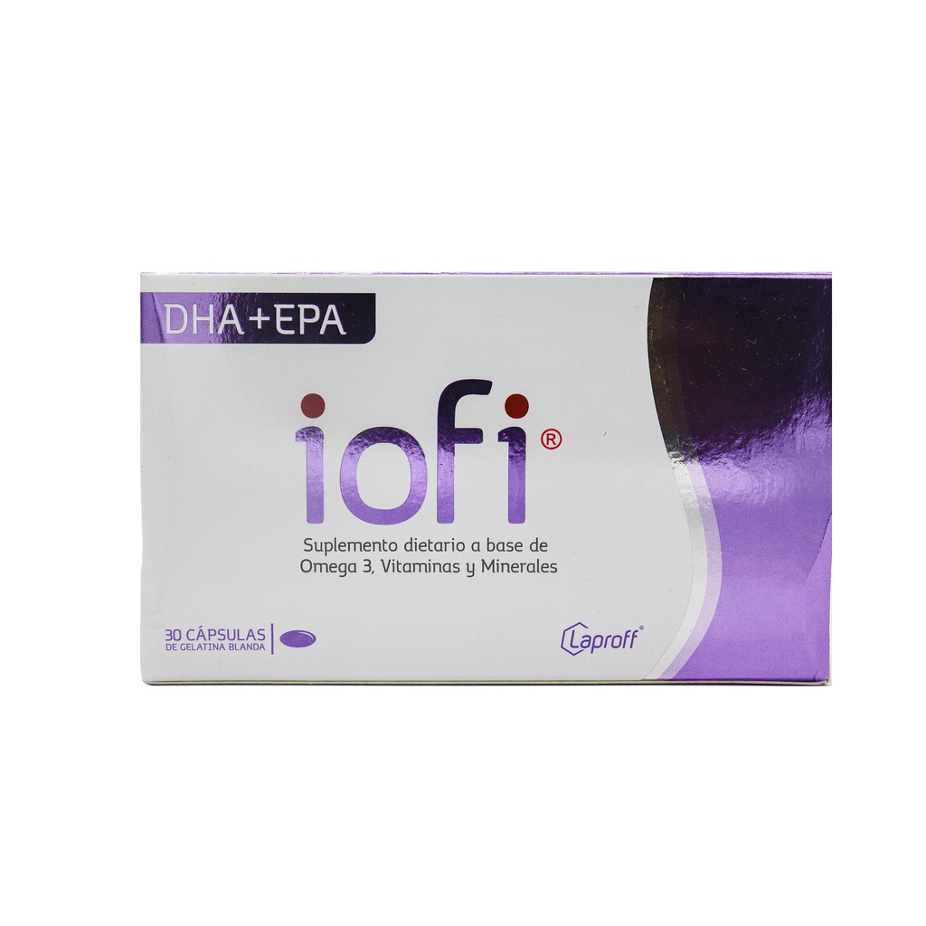 Iofi Dha+Epa Capsula Blanda Caja x 30 (Laproff)
