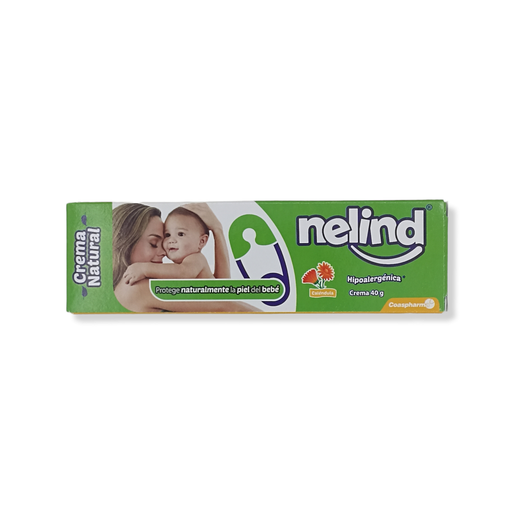 Nelind Crema Natural con Calendula Para Bebes Tubo x 40 gr (MedicBrand)