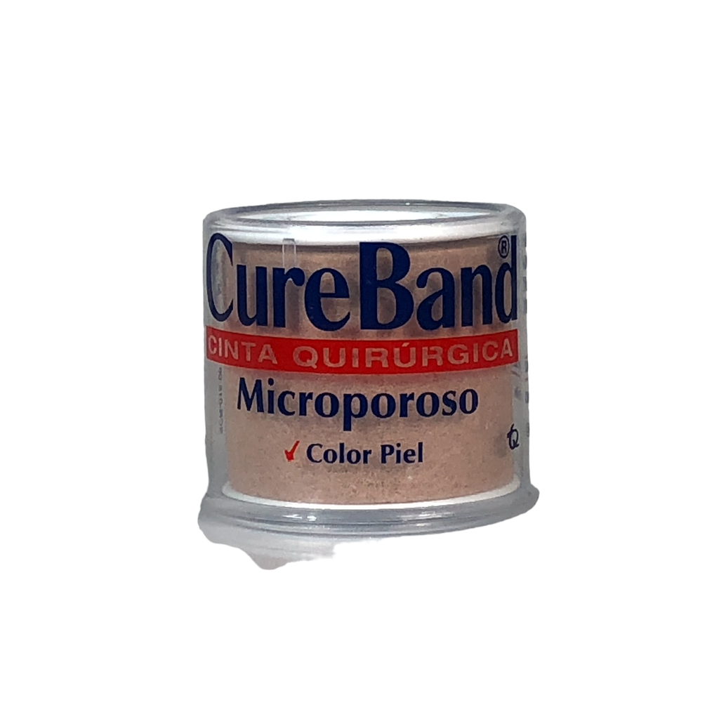 Micro Cureband Piel Cinta Quirurgica 1 Pulg X 3 Yardas Und (Tecnoquimicas)