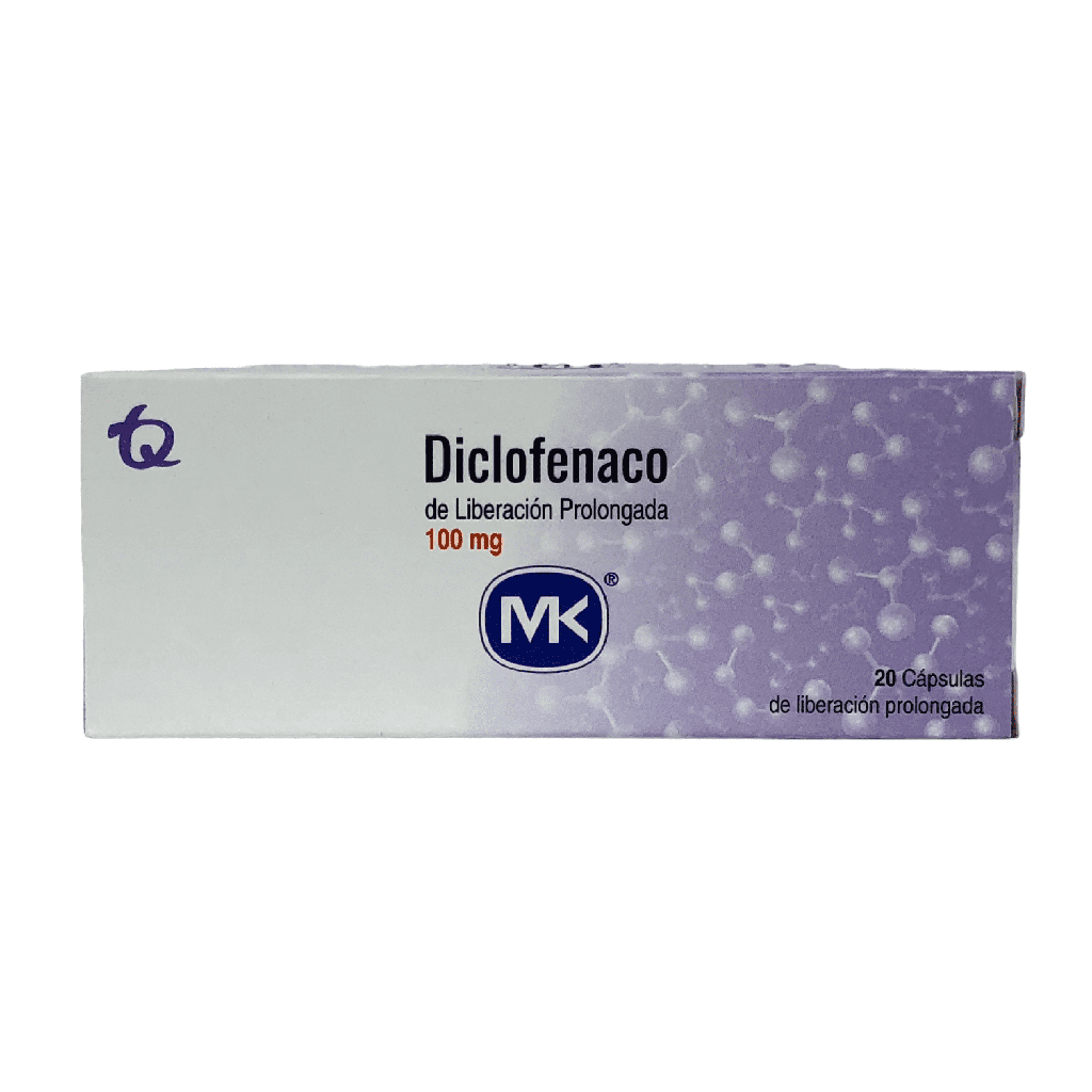 Diclofenaco LP 100 Mg Caja x 20 Capsulas Und (Tecnoquimicas)