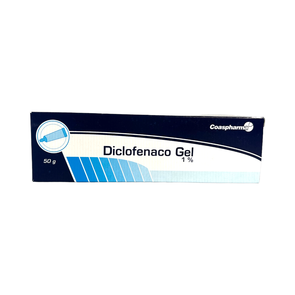 Diclofenaco 1% Gel Topico Tubo x 50 Gr Und (Coaspharma)