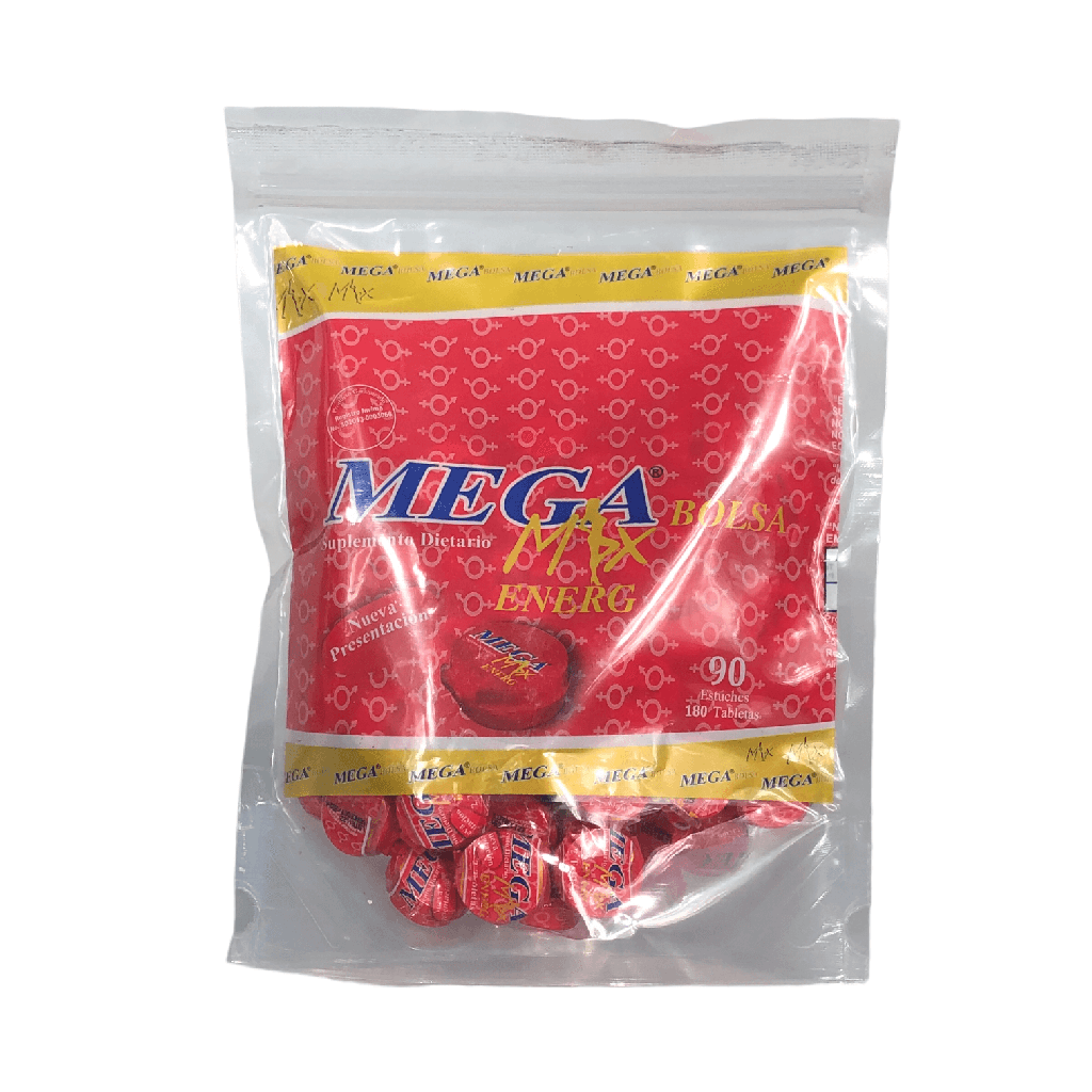 Mega Max Potenciador estuche x 2 und Bolsa (Comerlat)