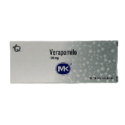 [7702057076153] Verapamilo 120 Mg Caja x 30 Tabletas Und (Tecnoquimicas)