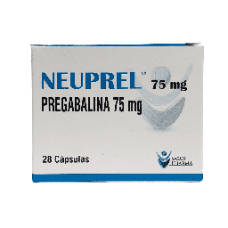 [7708253450605] Neuprel (Pregabalina) 75 Mg Caja x 28 Capsulas (Salus Pharma)