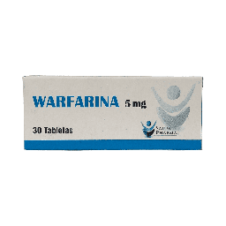 [7707367051029] Warfarina 5 Mg Caja x 30 Tabletas Und (Salus Pharma)
